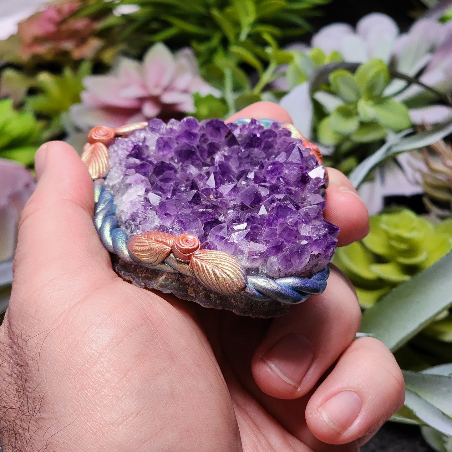 Amethyst Framed Slab | 2304