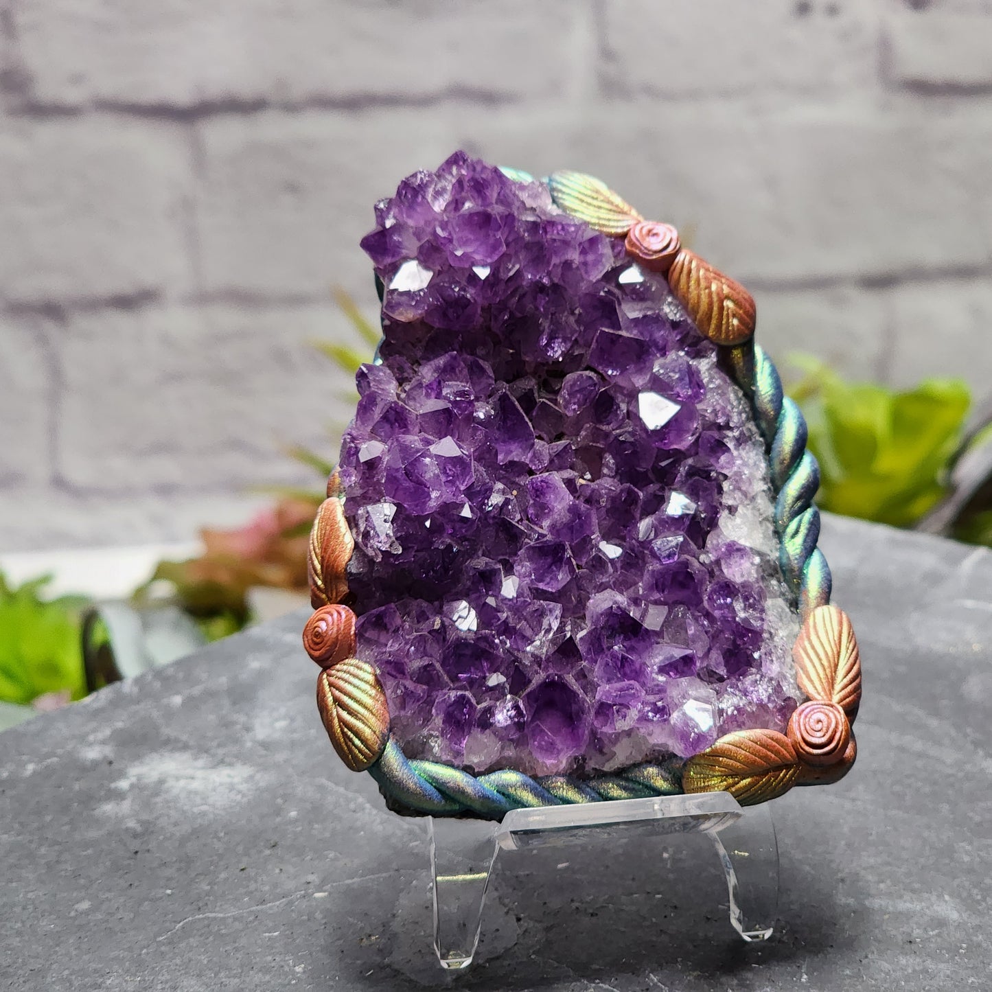 Amethyst Framed Slab | 2304