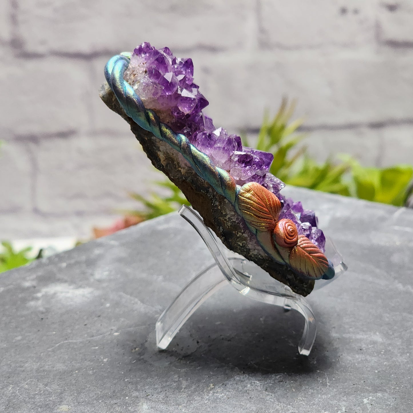 Amethyst Framed Slab | 2304