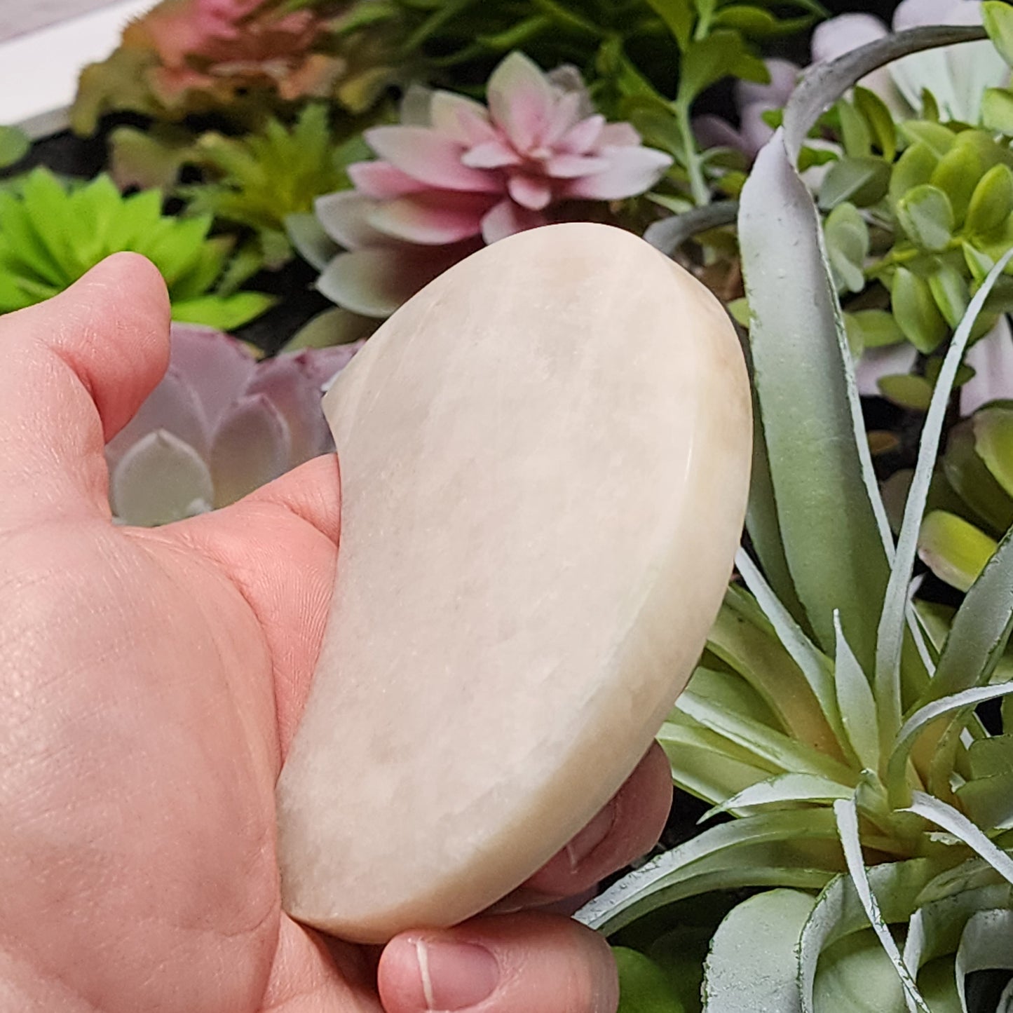 Moonstone Moon Carving | 2303