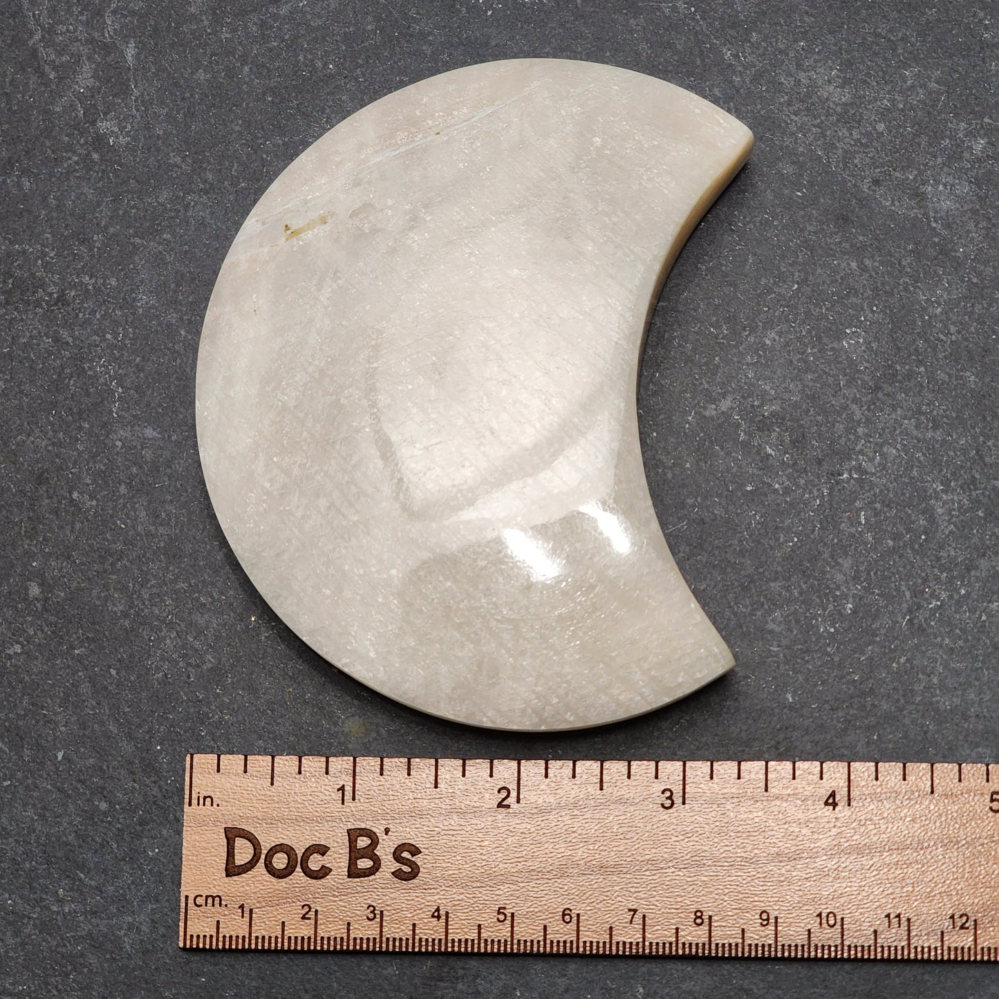 Moonstone Moon Carving | 2303