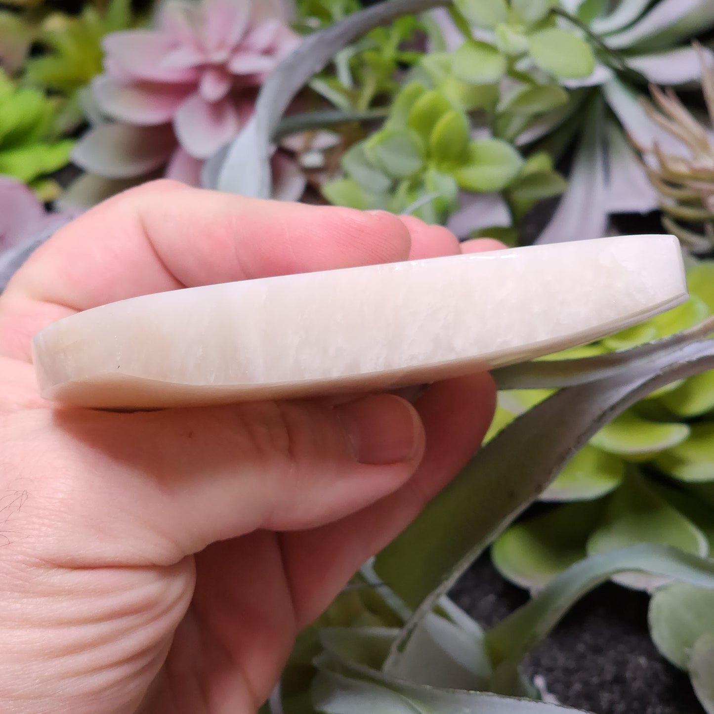 Moonstone Moon Carving | 2306