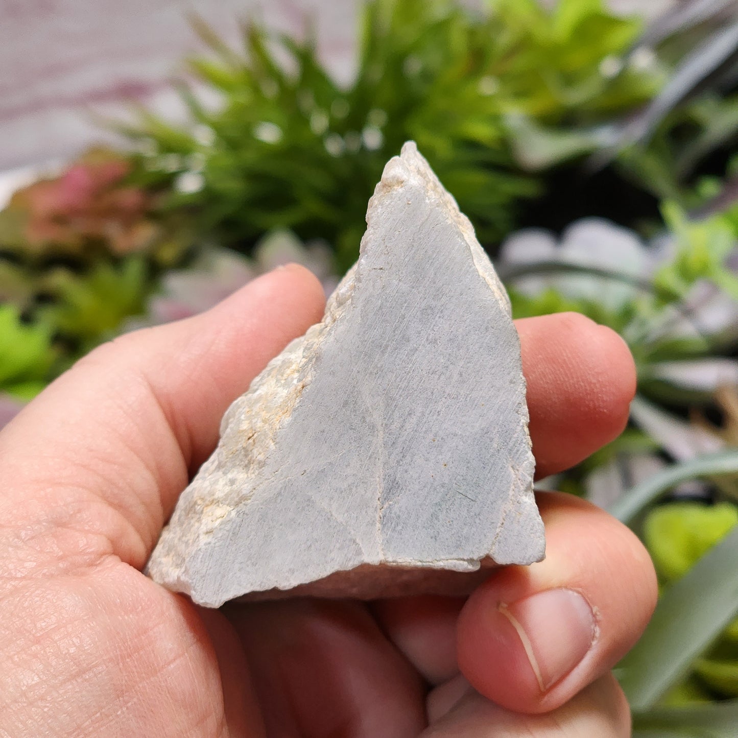 Guatemalan White Ice Jadeite Jade Rough Material | 2319