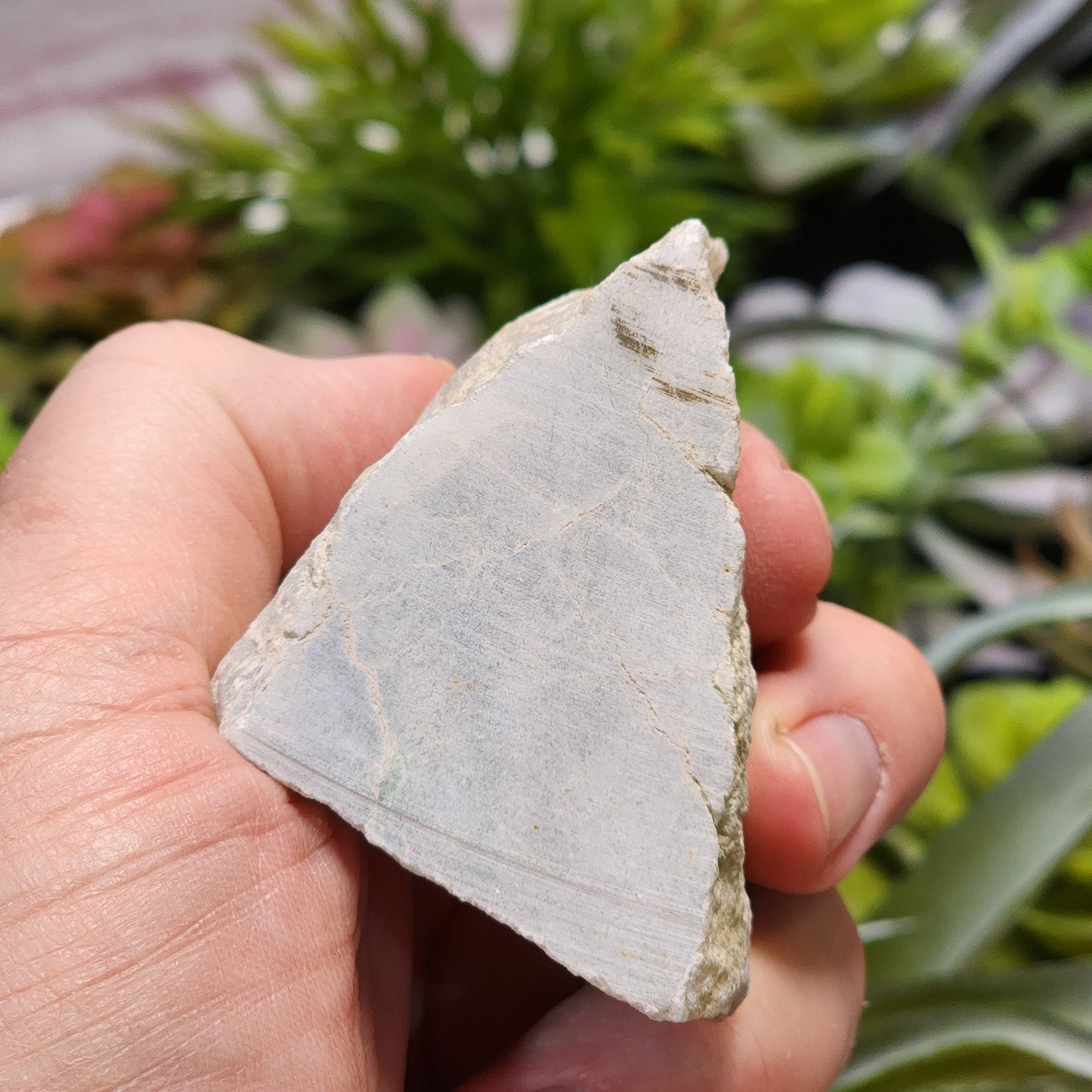 Guatemalan White Ice Jadeite Jade Rough Material | 2319