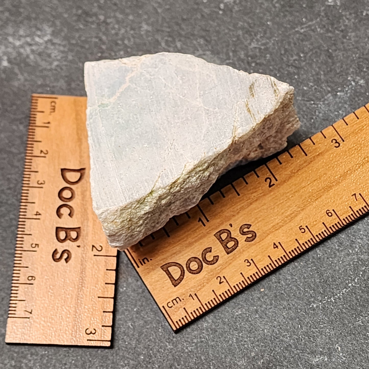 Guatemalan White Ice Jadeite Jade Rough Material | 2319