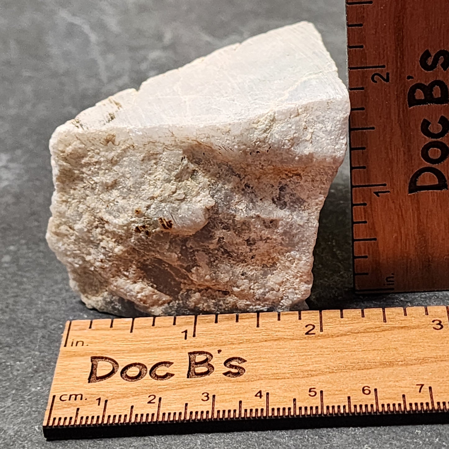 Guatemalan White Ice Jadeite Jade Rough Material | 2319