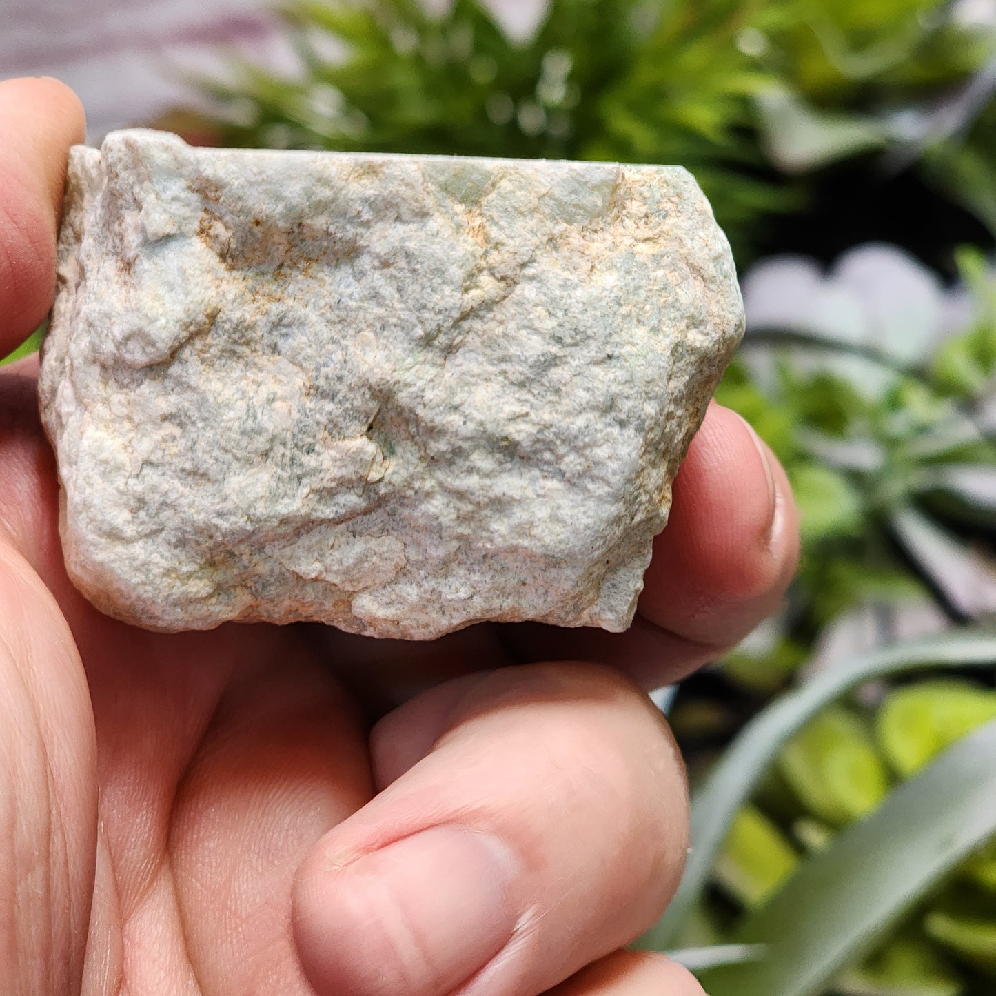 Guatemalan White Ice Jadeite Jade Rough Material | 2318