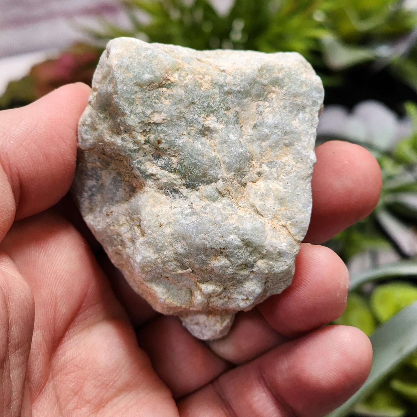 Guatemalan White Ice Jadeite Jade Rough Material | 2318