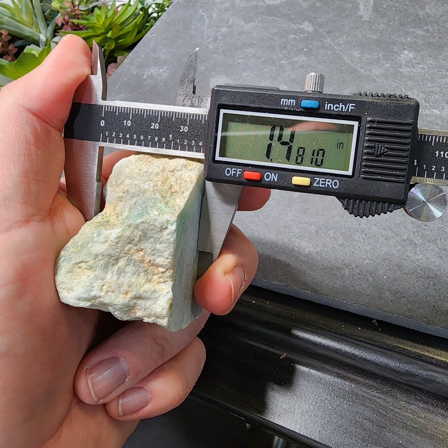 Guatemalan White Ice Jadeite Jade Rough Material | 2318