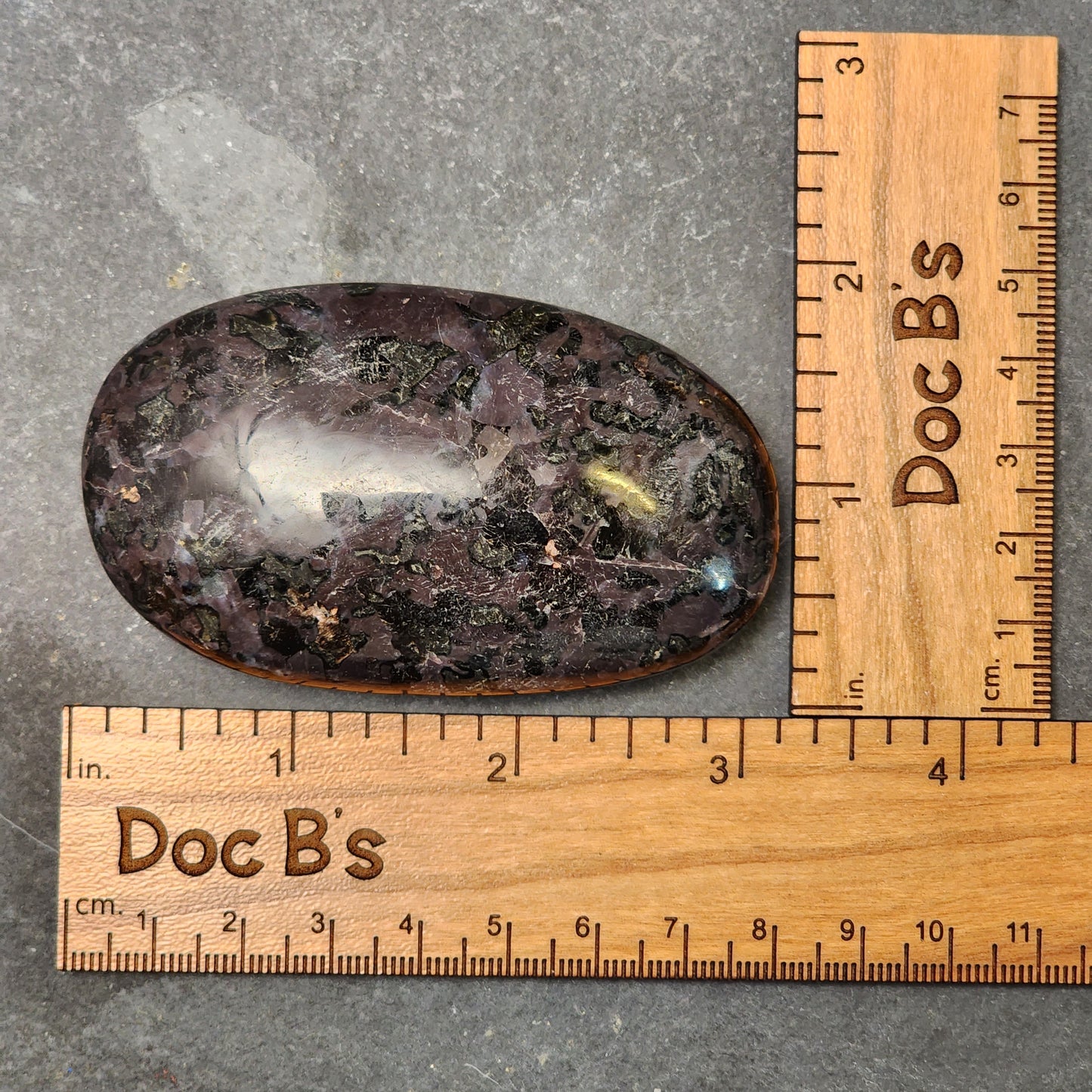 Indigo Gabbro Palmstone | 2361
