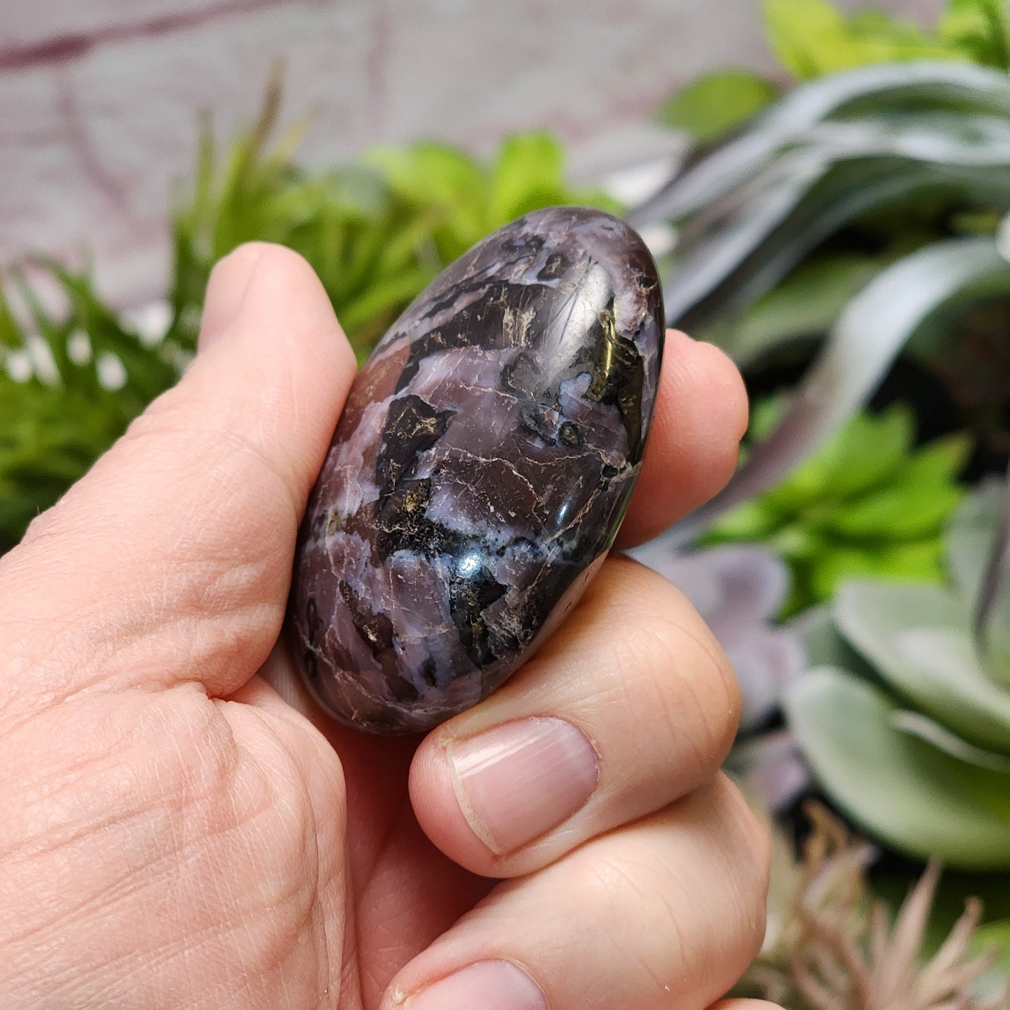 Indigo Gabbro Palmstone | 2362