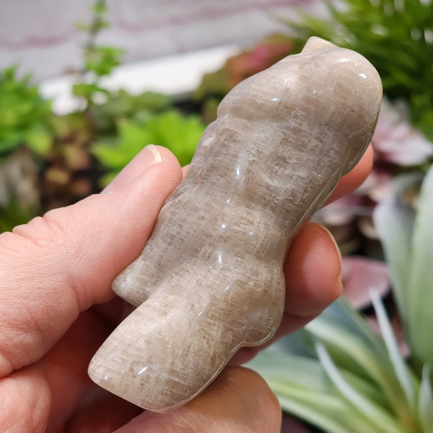 Moonstone Male God Body Carving | 2312