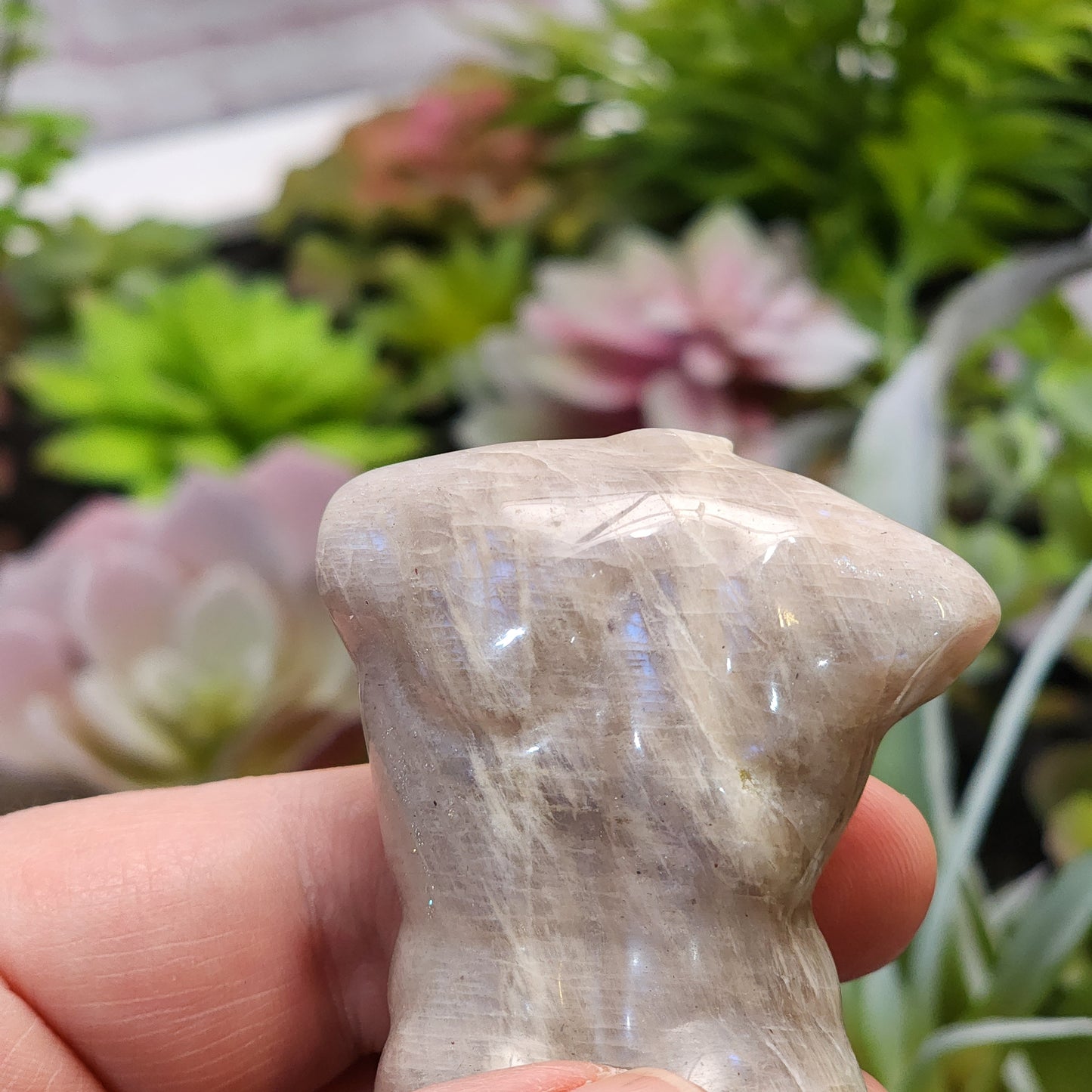 Moonstone Male God Body Carving | 2312