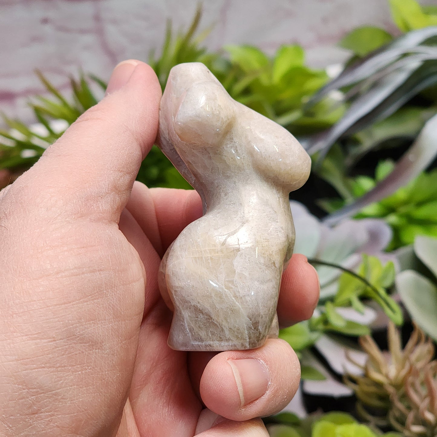 Moonstone Goddess Body Carving | 2309