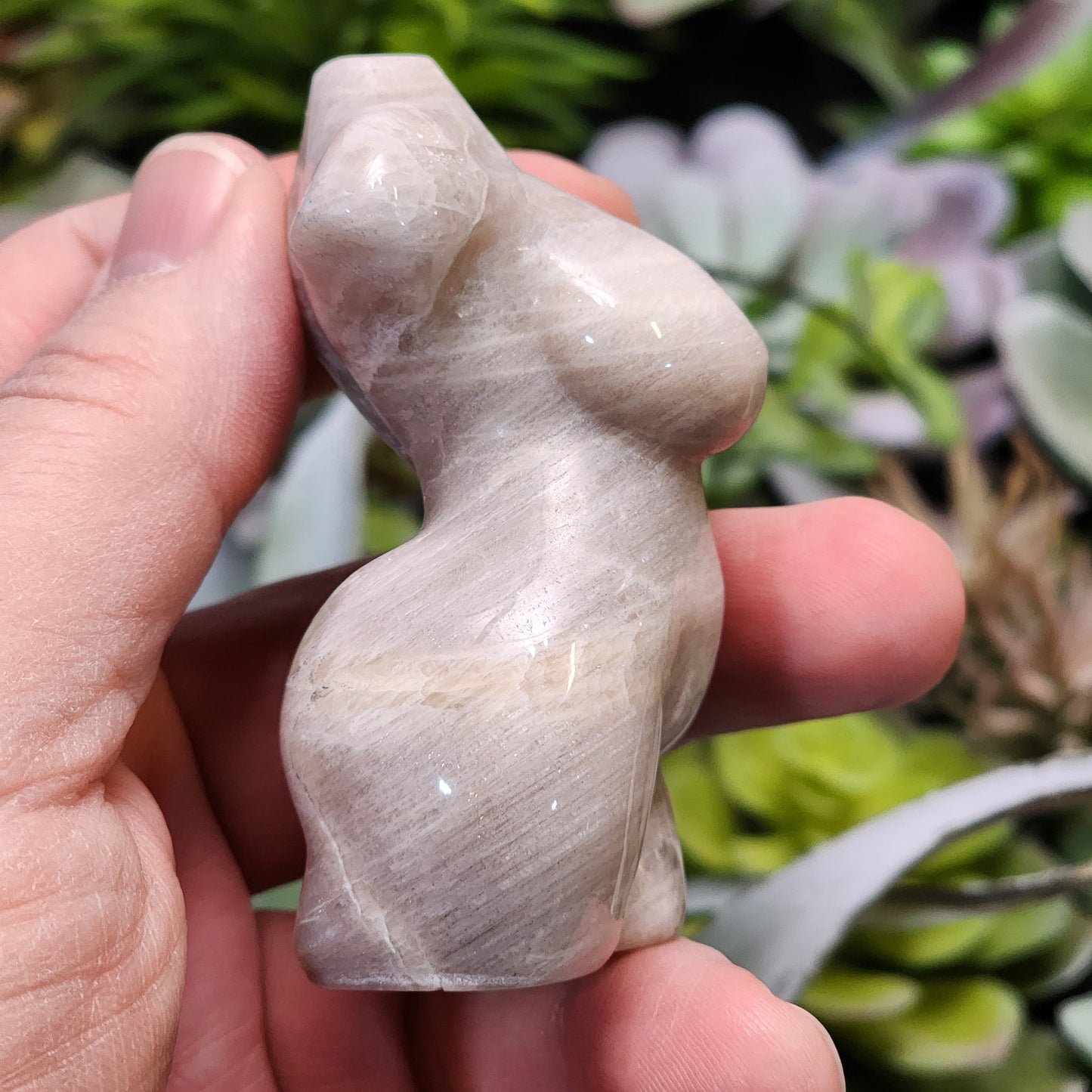 Moonstone Goddess Body Carving | 2308