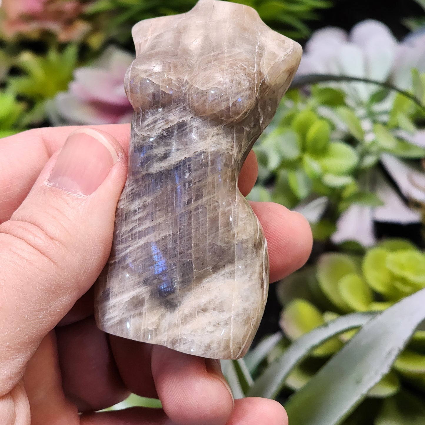 Moonstone Goddess Body Carving | 2311