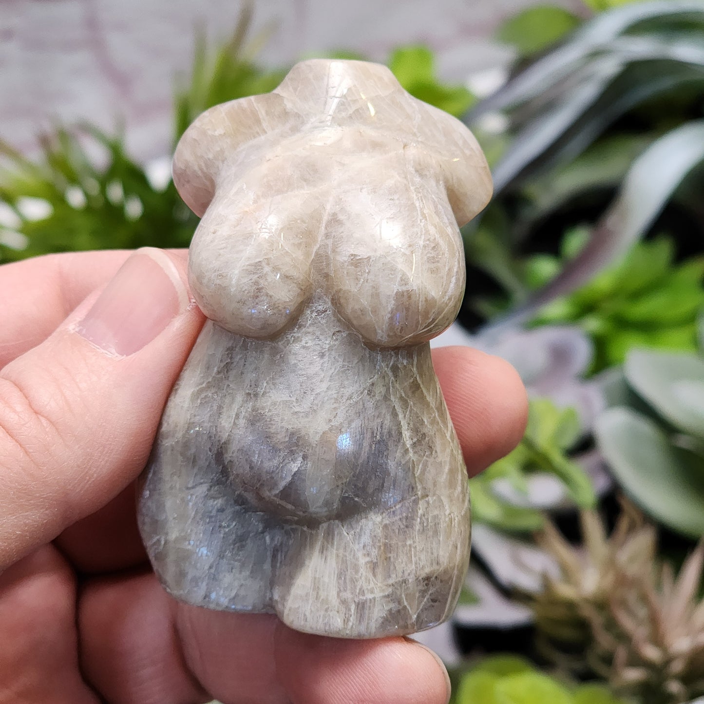 Moonstone Goddess Body Carving | 2307