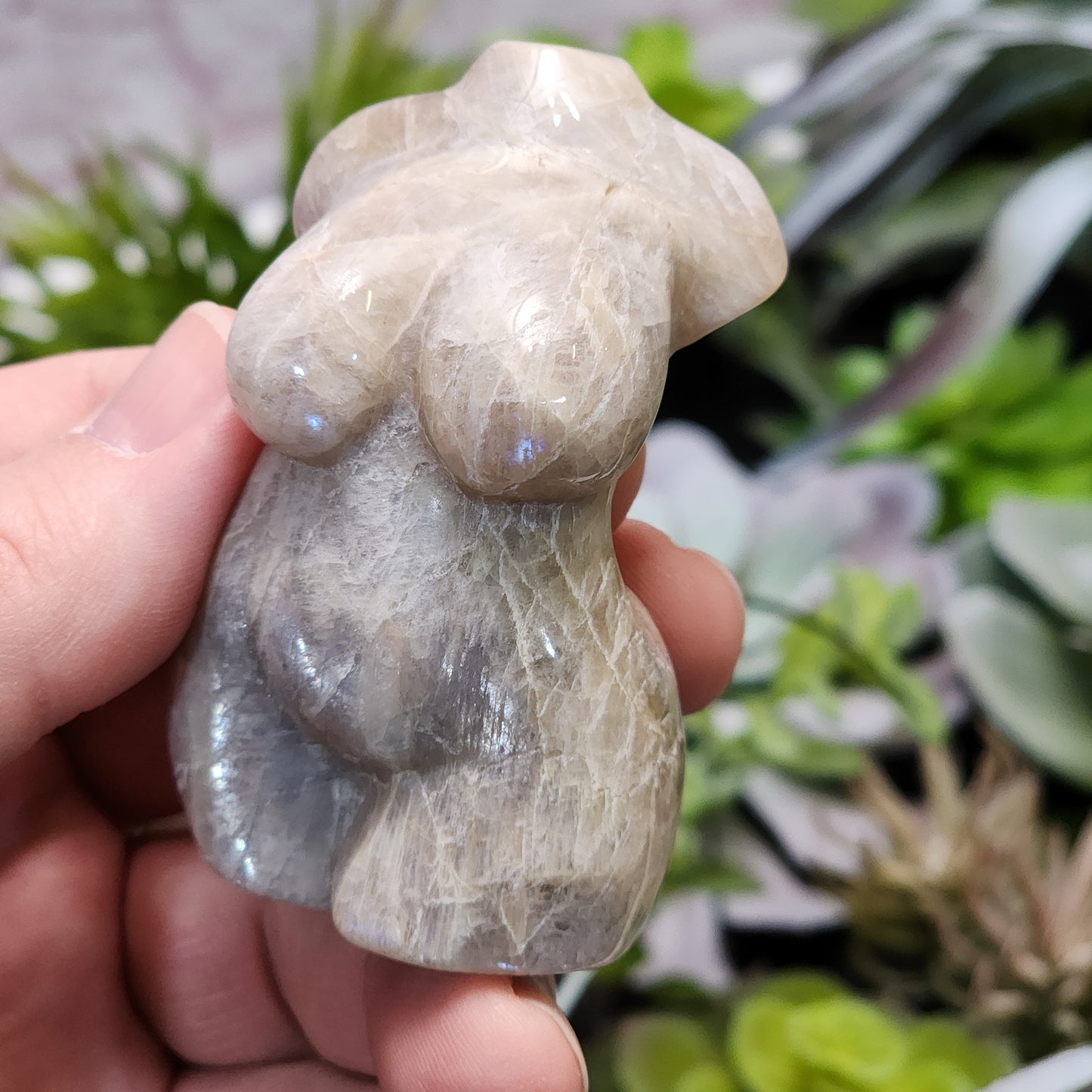 Moonstone Goddess Body Carving | 2307