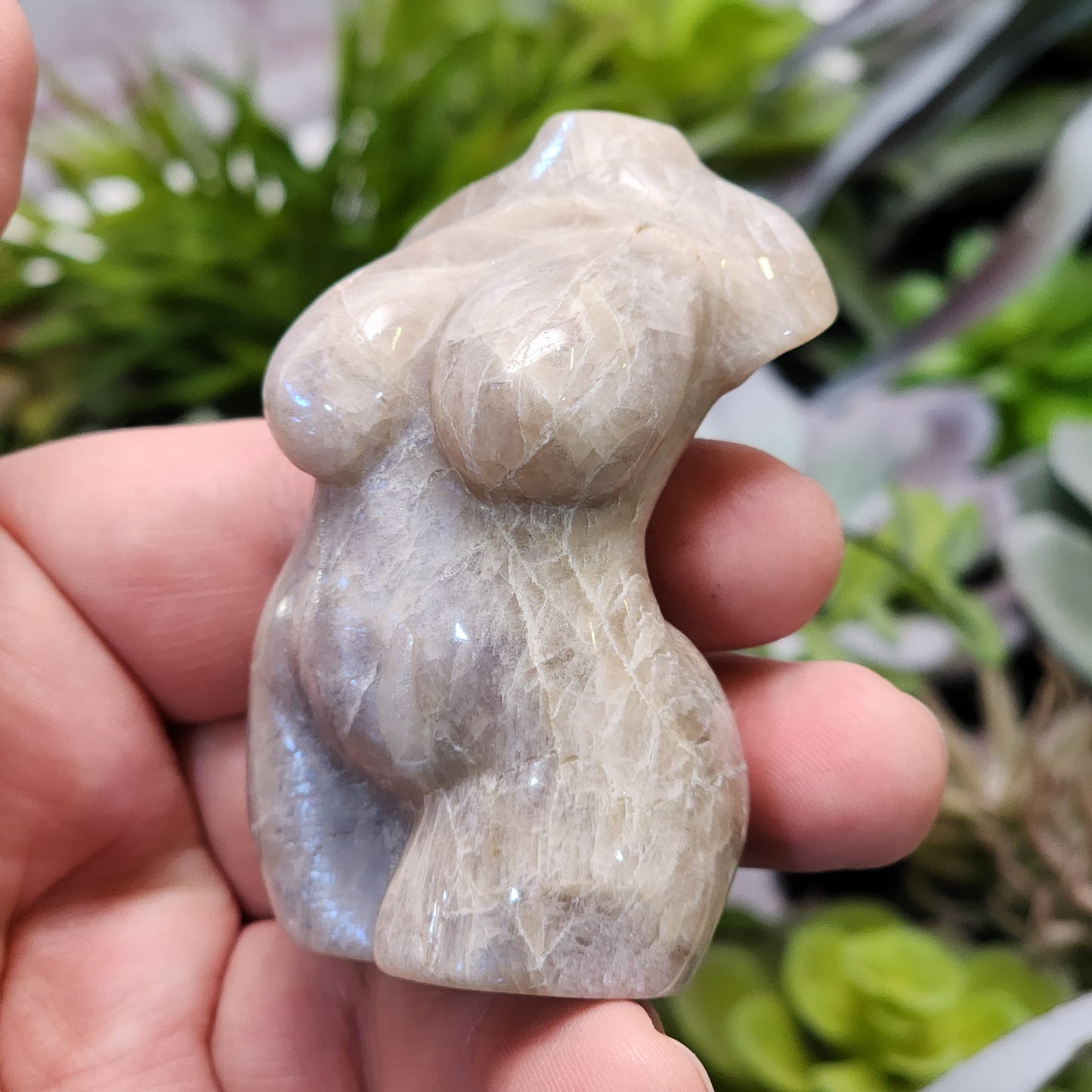Moonstone Goddess Body Carving | 2307