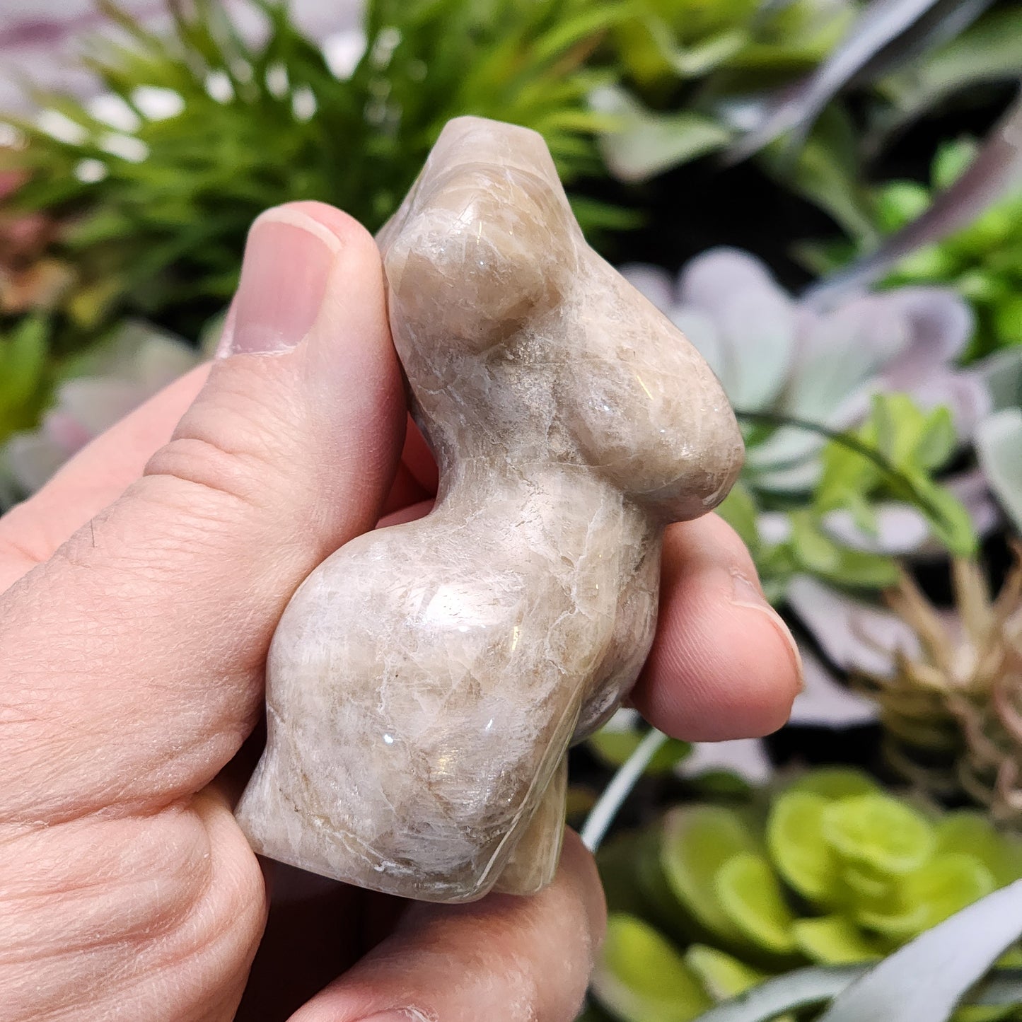 Moonstone Goddess Body Carving | 2307