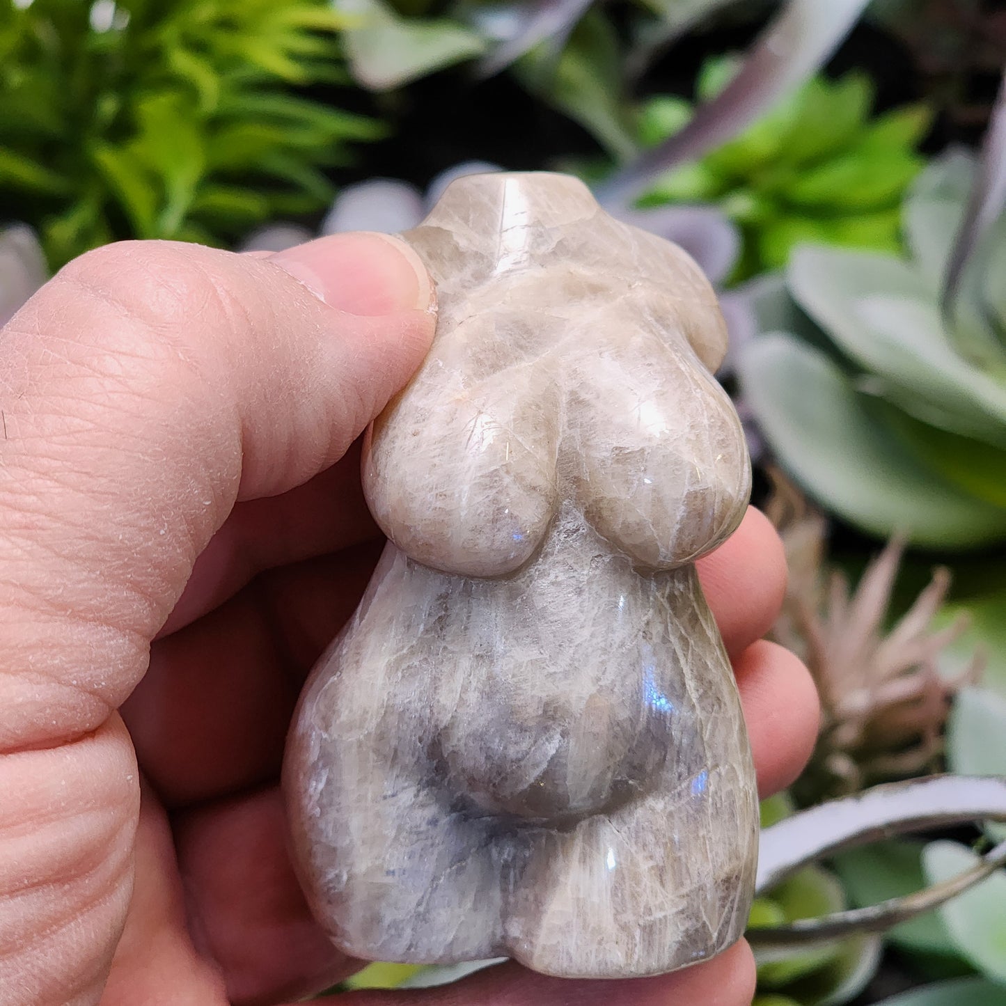 Moonstone Goddess Body Carving | 2307