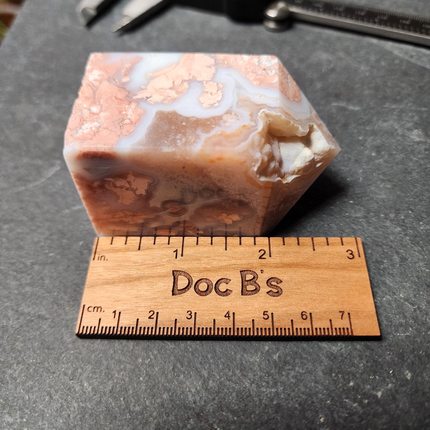 Cotton Candy Agate Tower | 2330