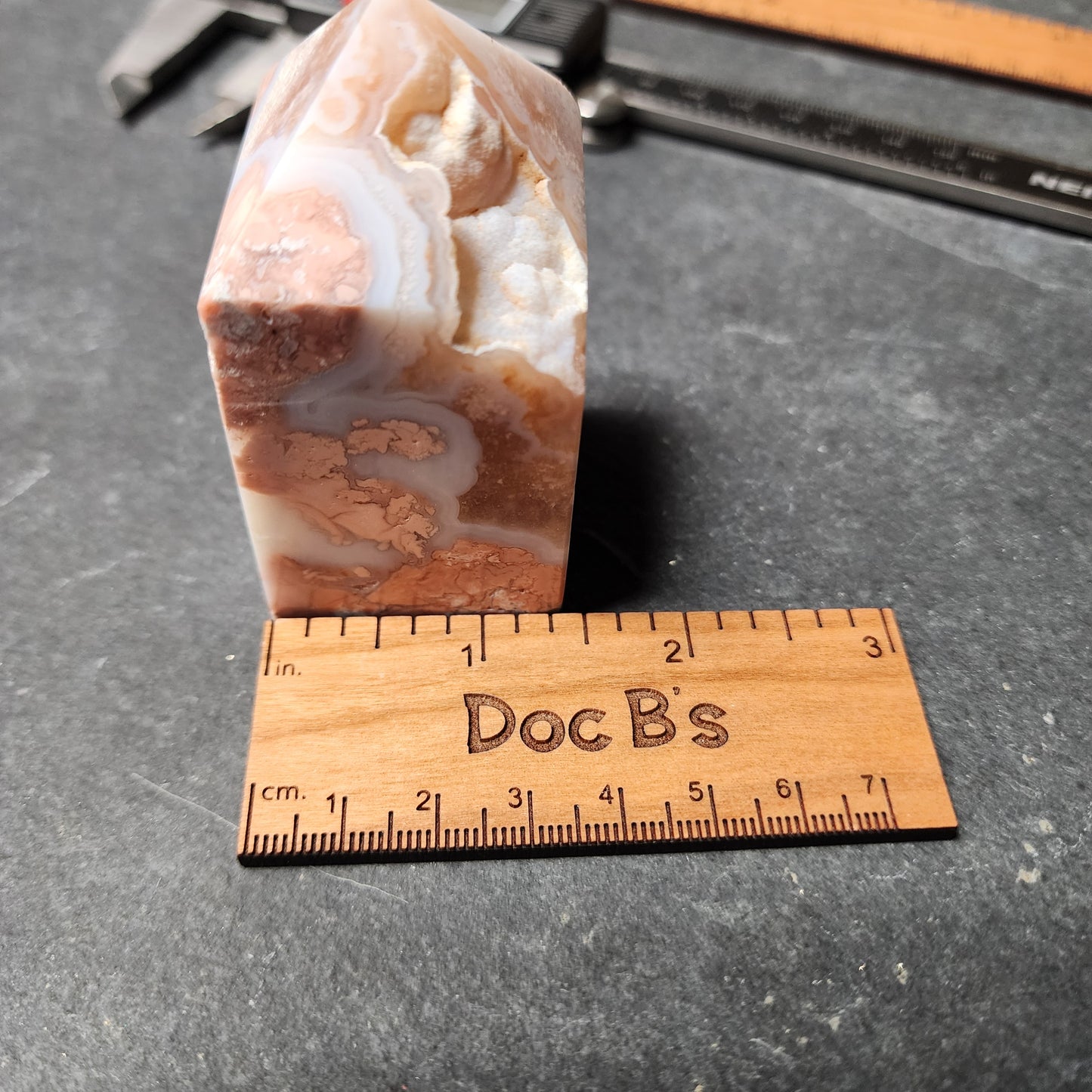 Cotton Candy Agate Tower | 2330