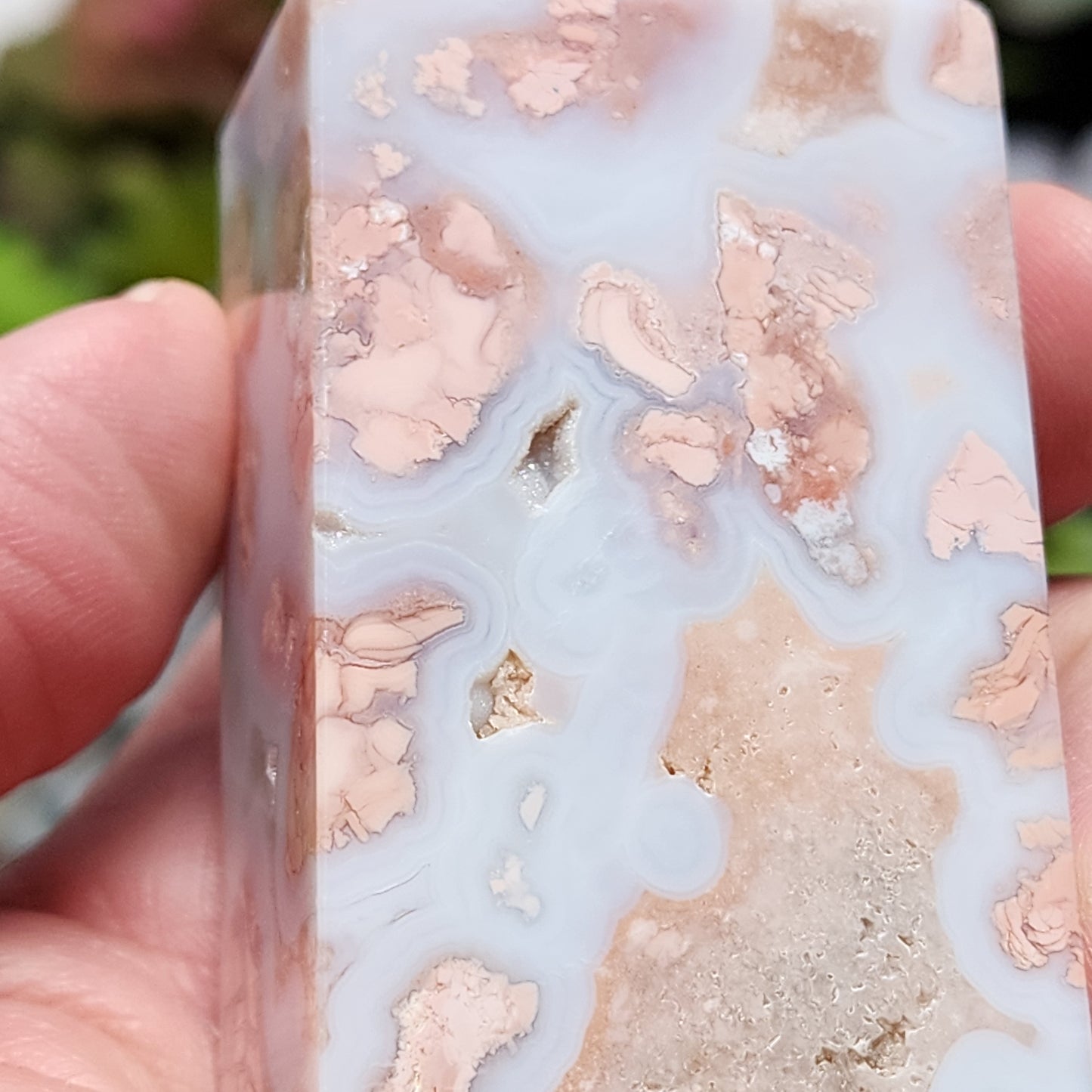 Cotton Candy Agate Tower | 2331