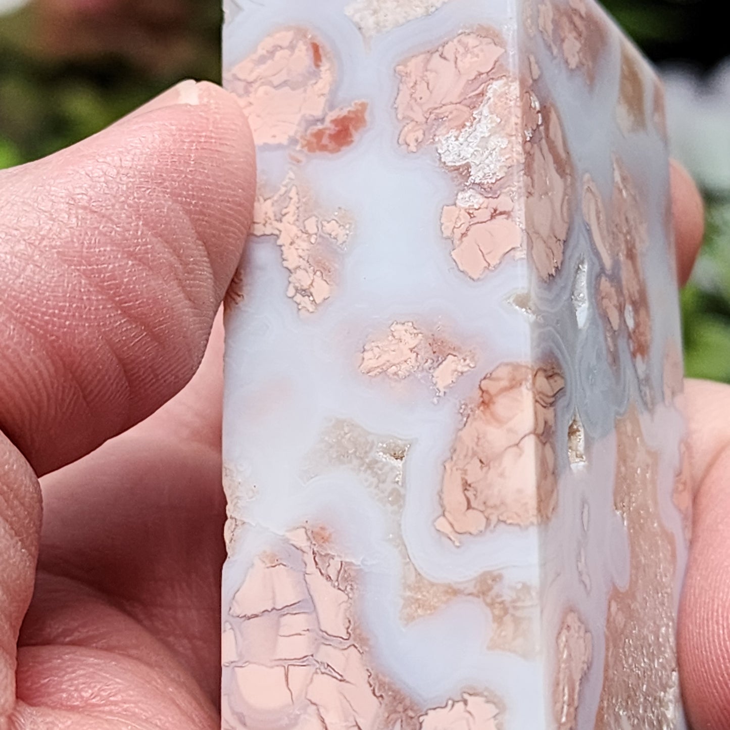 Cotton Candy Agate Tower | 2331