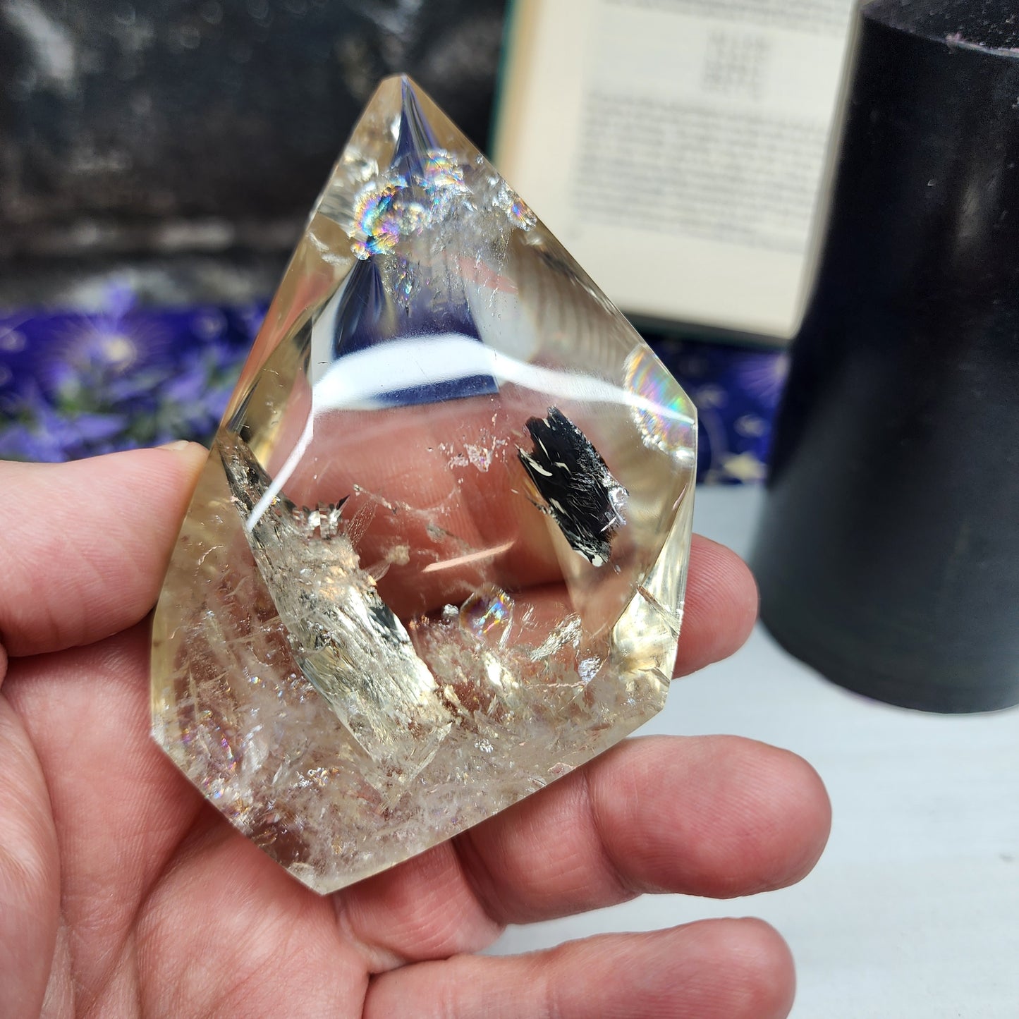 Smoky Quartz Freeform Carving | 1555