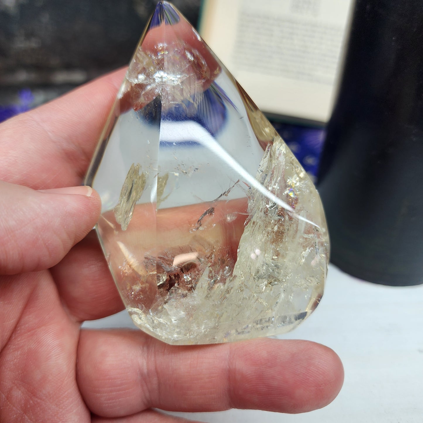 Smoky Quartz Freeform Carving | 1555