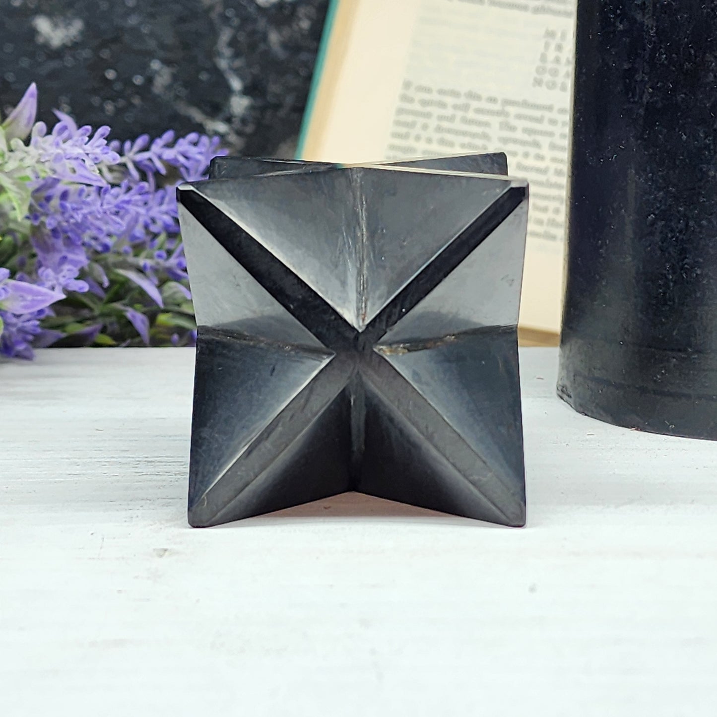 Shungite Merkaba carving | 1996