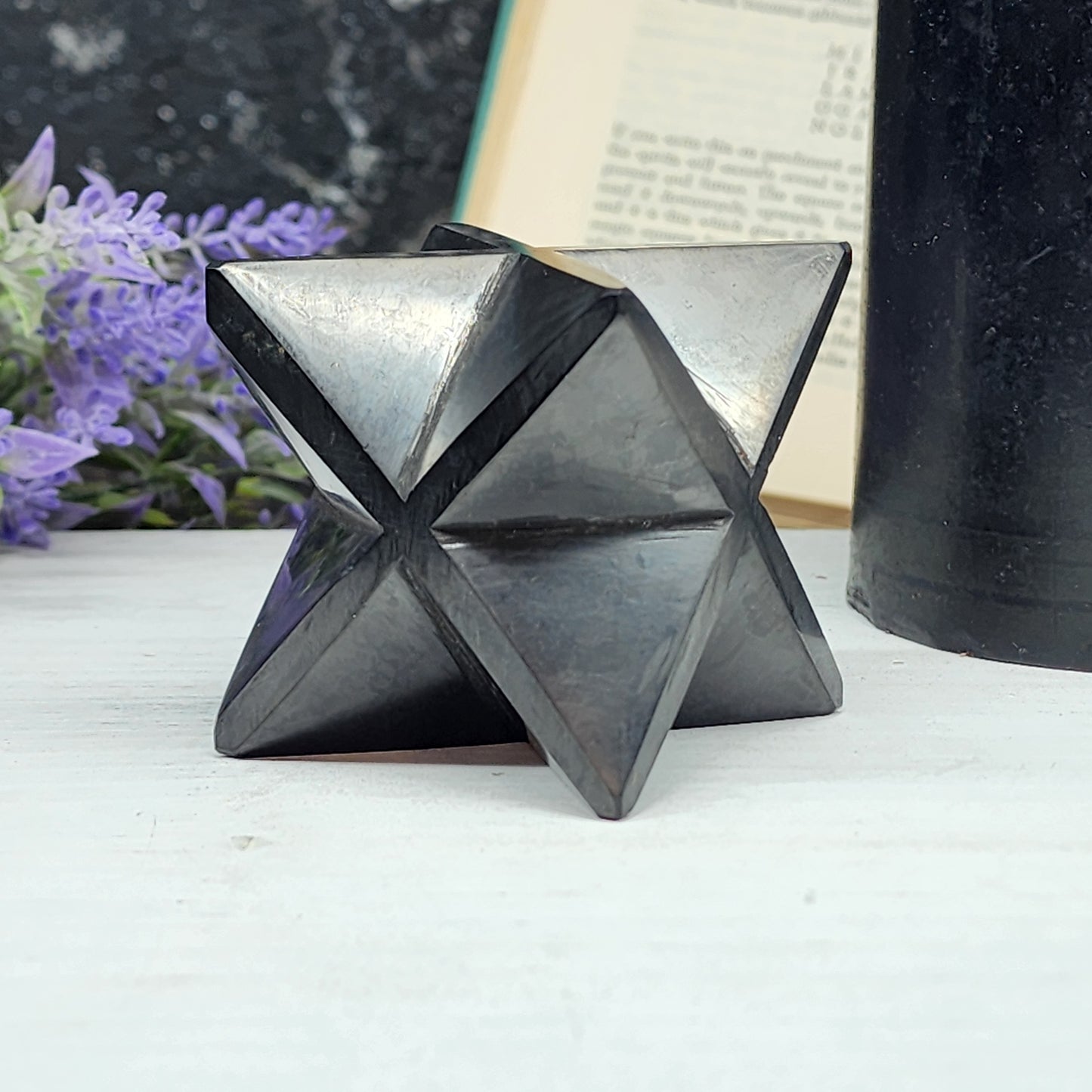Shungite Merkaba carving | 1996