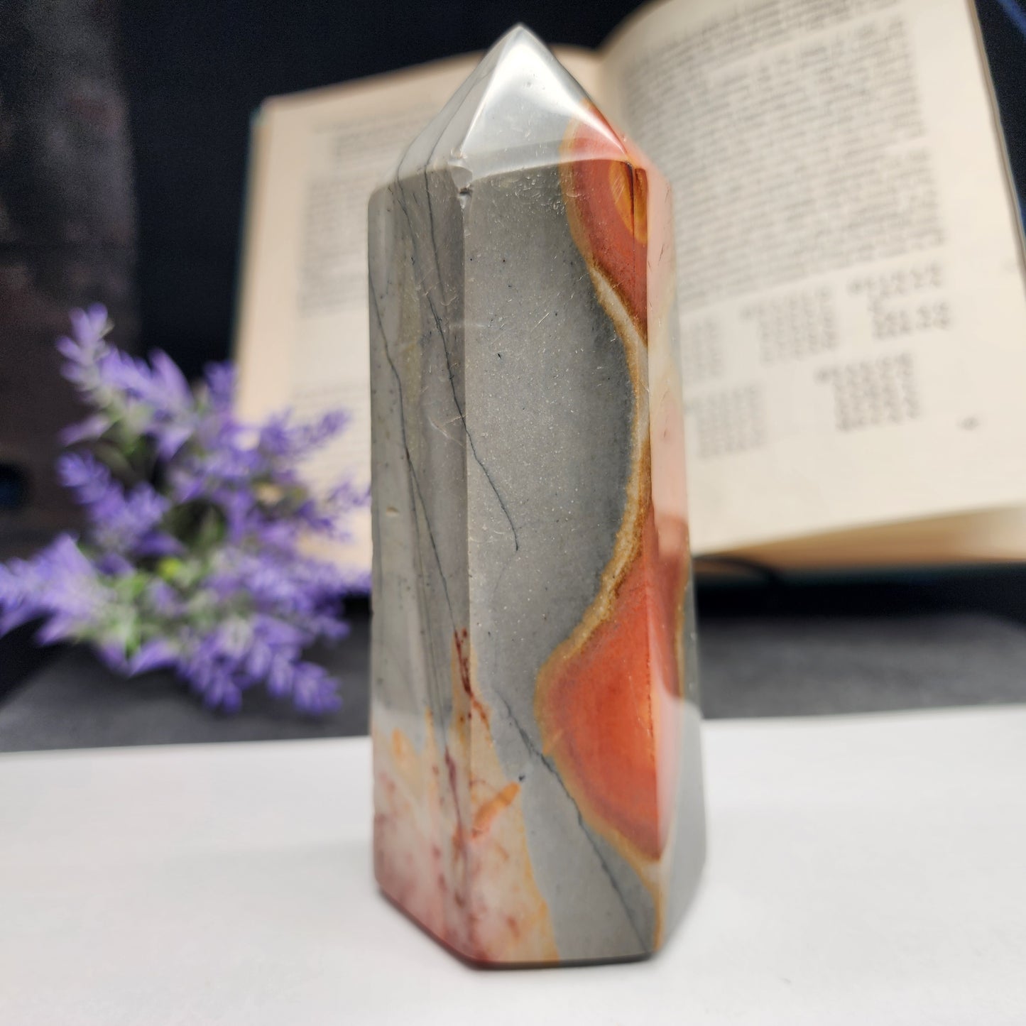 Polychrome Jasper Tower | 2100