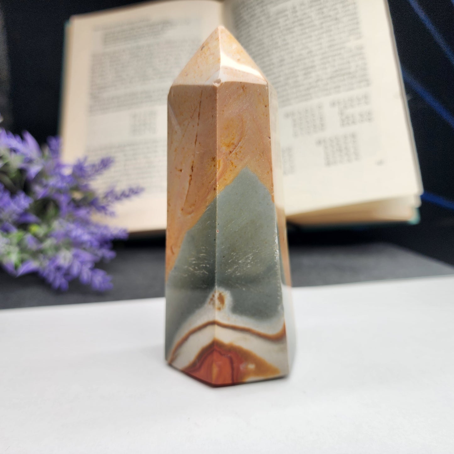 Polychrome Jasper Tower | 2103