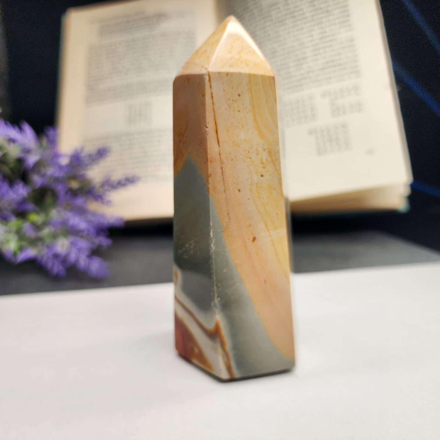 Polychrome Jasper Tower | 2103
