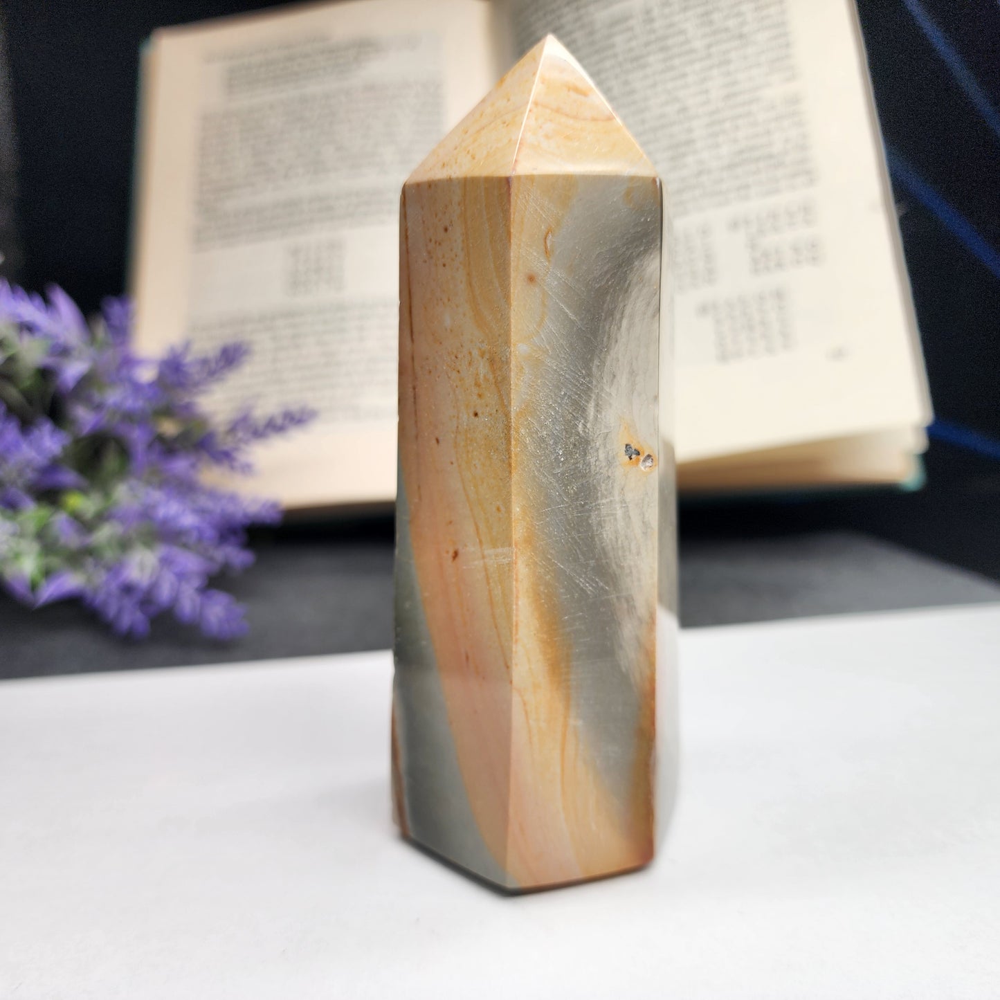 Polychrome Jasper Tower | 2103