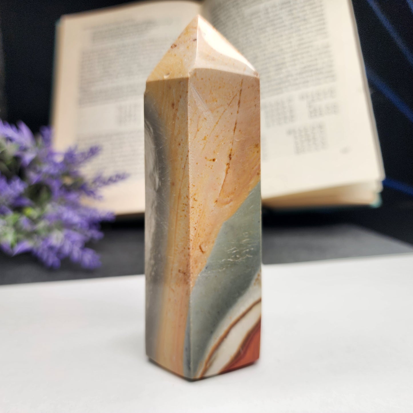 Polychrome Jasper Tower | 2103