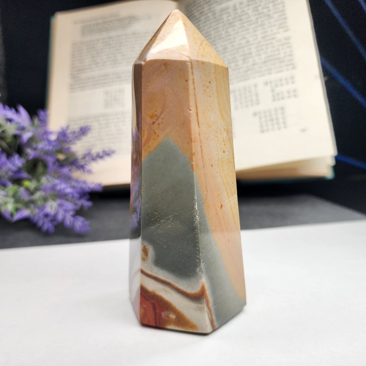 Polychrome Jasper Tower | 2103