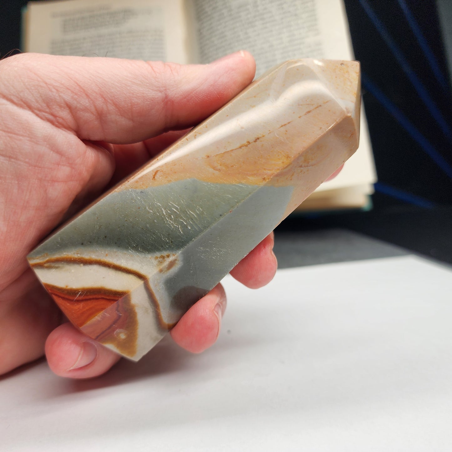 Polychrome Jasper Tower | 2103