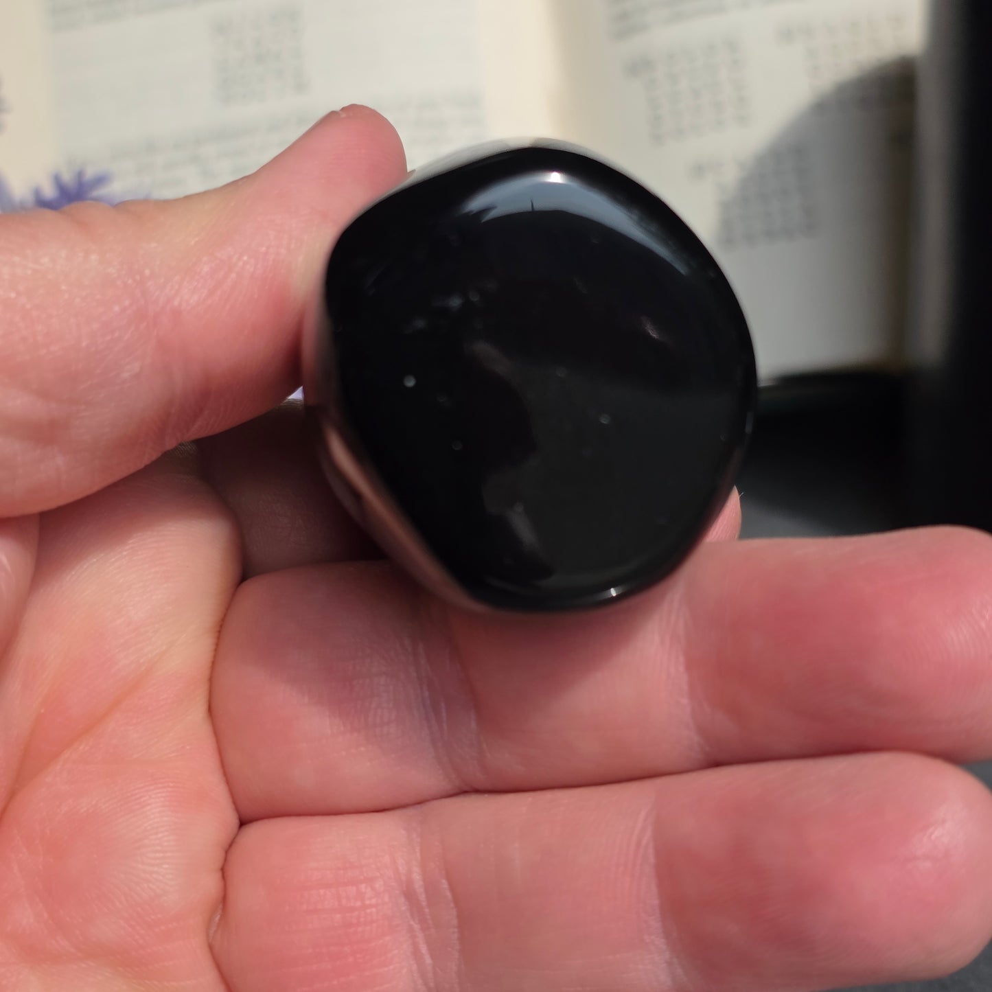 Rainbow Obsidian Freeform Carving | 1916