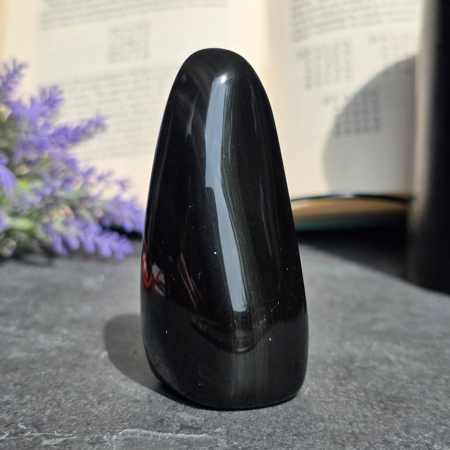Rainbow Obsidian Freeform Carving | 1916