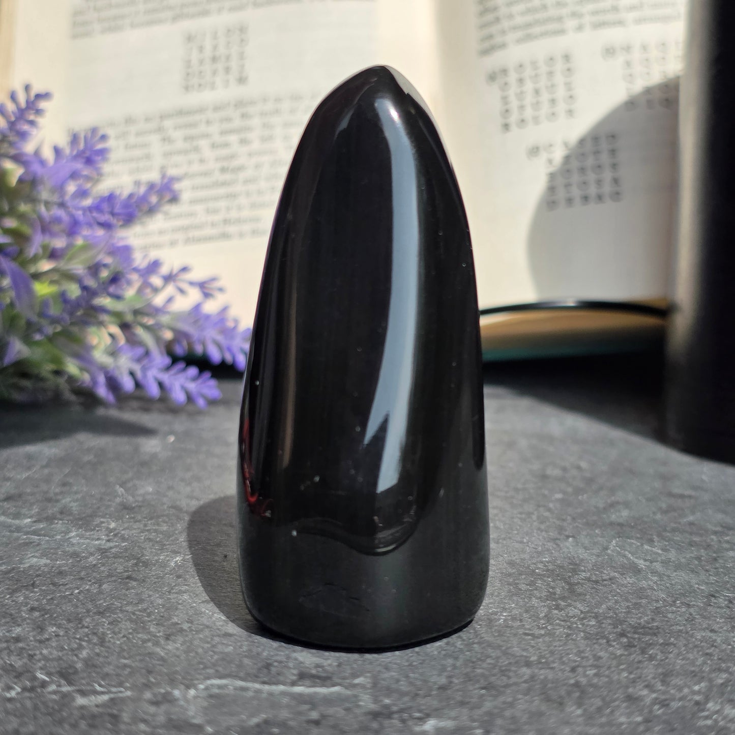 Rainbow Obsidian Freeform Carving | 1916