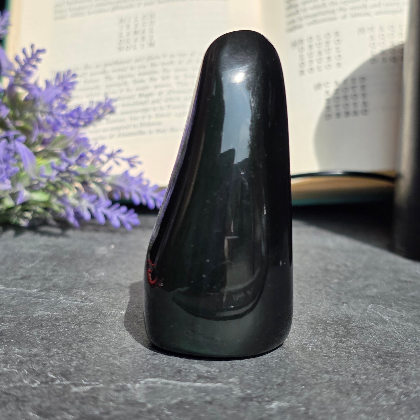 Rainbow Obsidian Freeform Carving | 1916