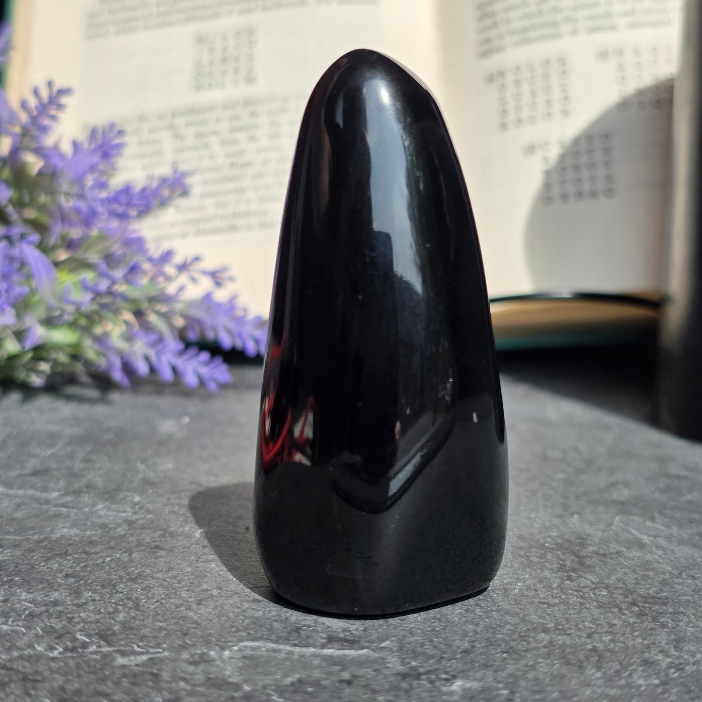 Rainbow Obsidian Freeform Carving | 1916