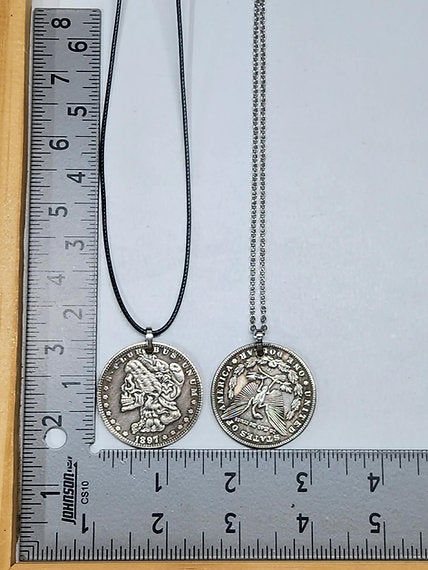 Hobo Morgan Coin Necklace (NEW-OPEN) | 2973