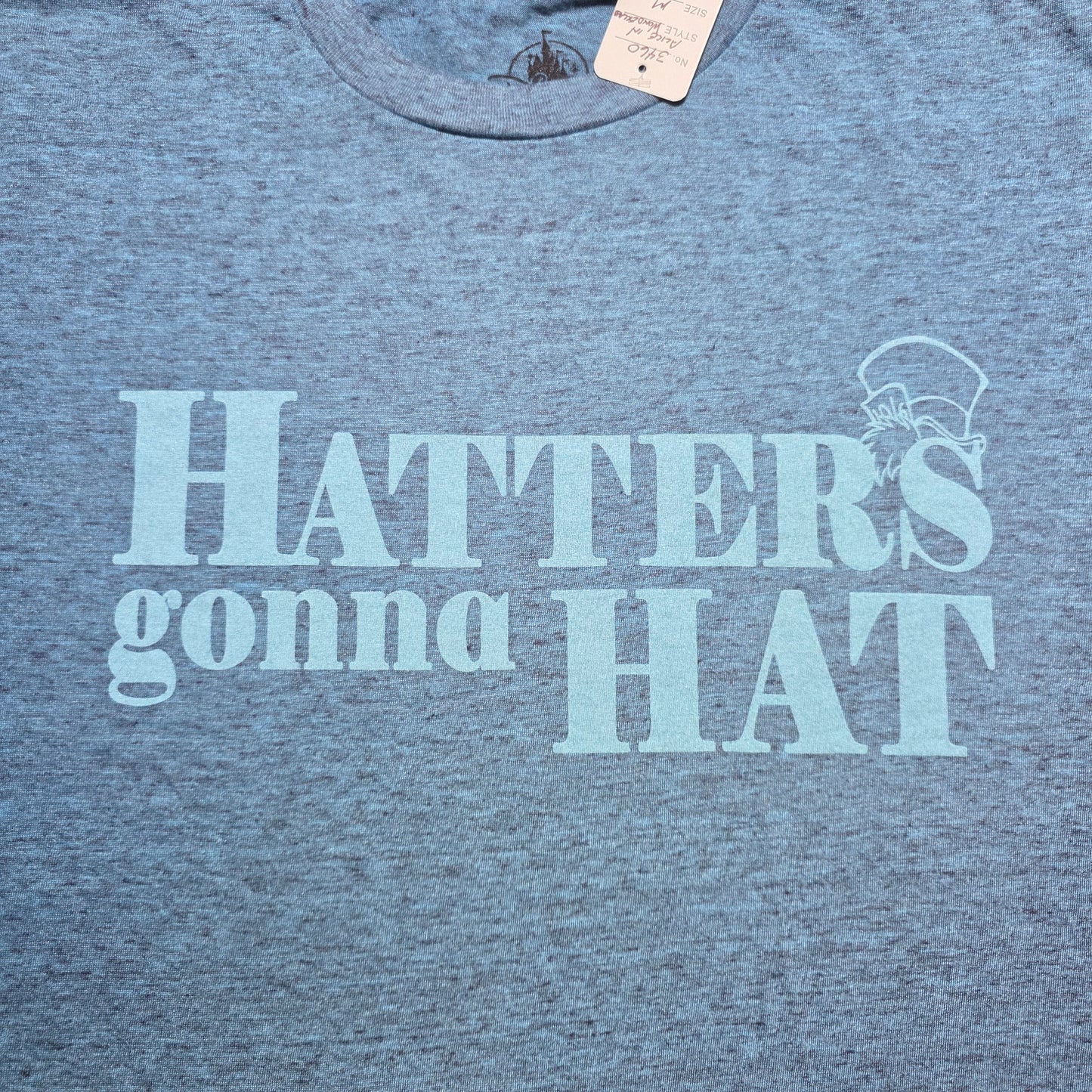 Alice in Wonderland - Hatters Gonna Hat M T-Shirt (NWOT) | 3460