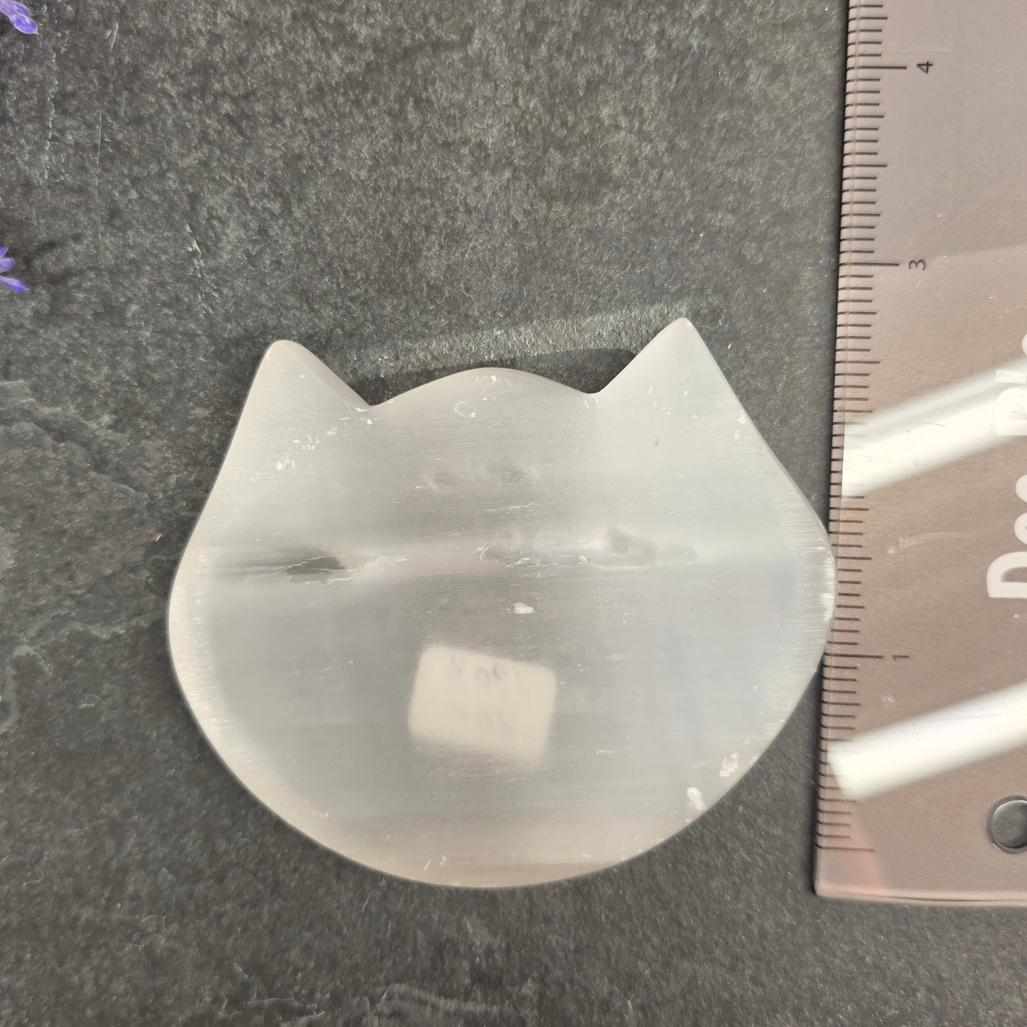 Satin Spar Cat Bowl Carving | 1903