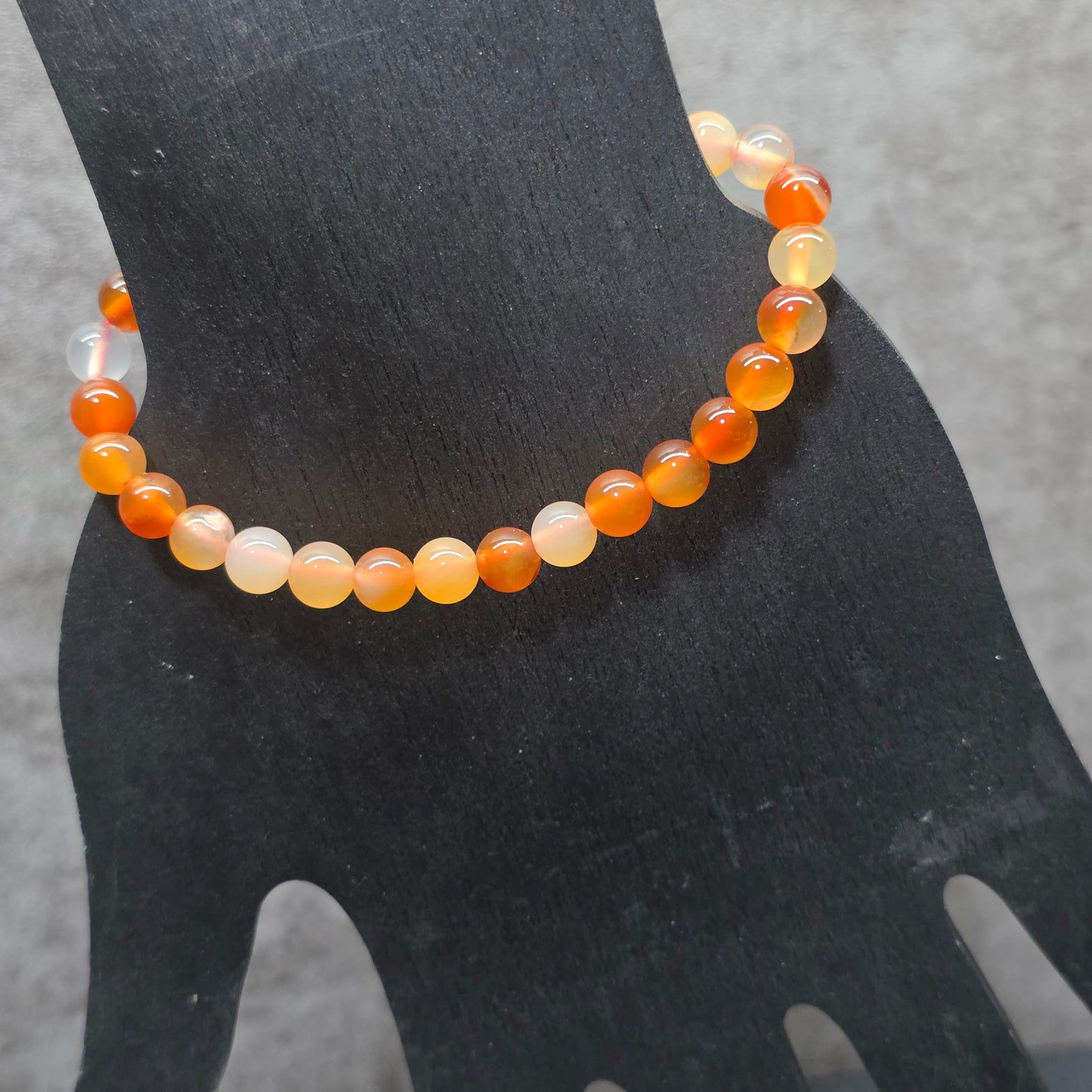 Carnelian Bead Bracelet | 3331