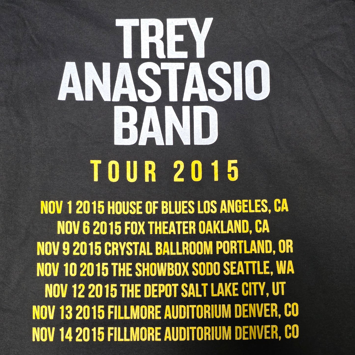 Trey Anastasio T-shirt XL (NWOT) | 2722